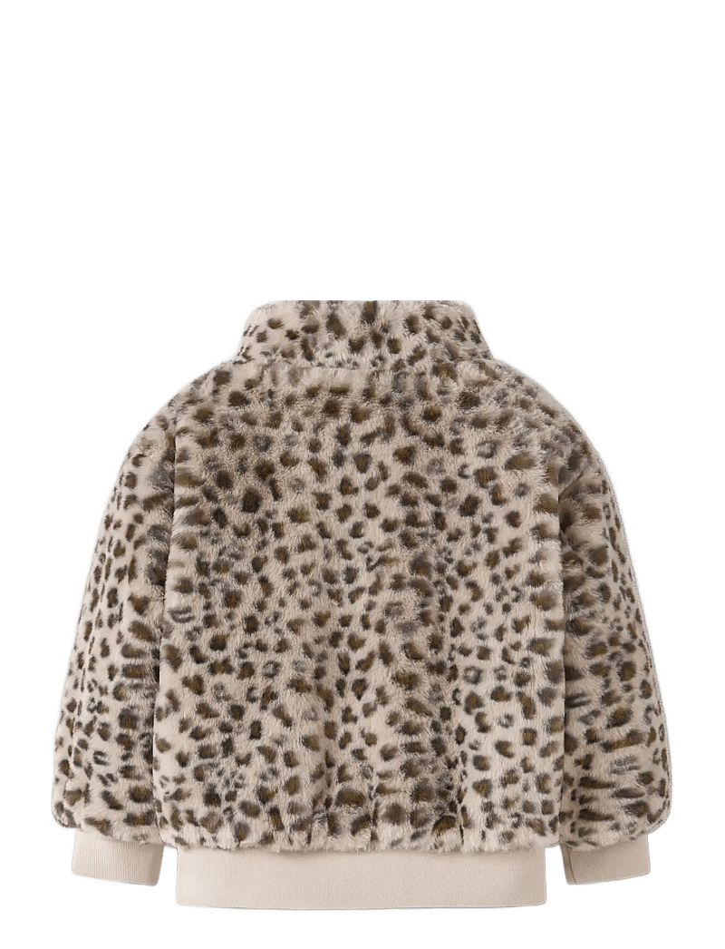 name it - NMFMILA JACKET PB - fleecejakker - oxford tan - 2