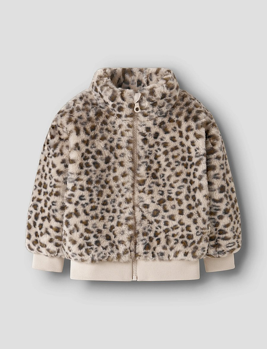 name it - NMFMILA JACKET PB - fleece jas - oxford tan - 3