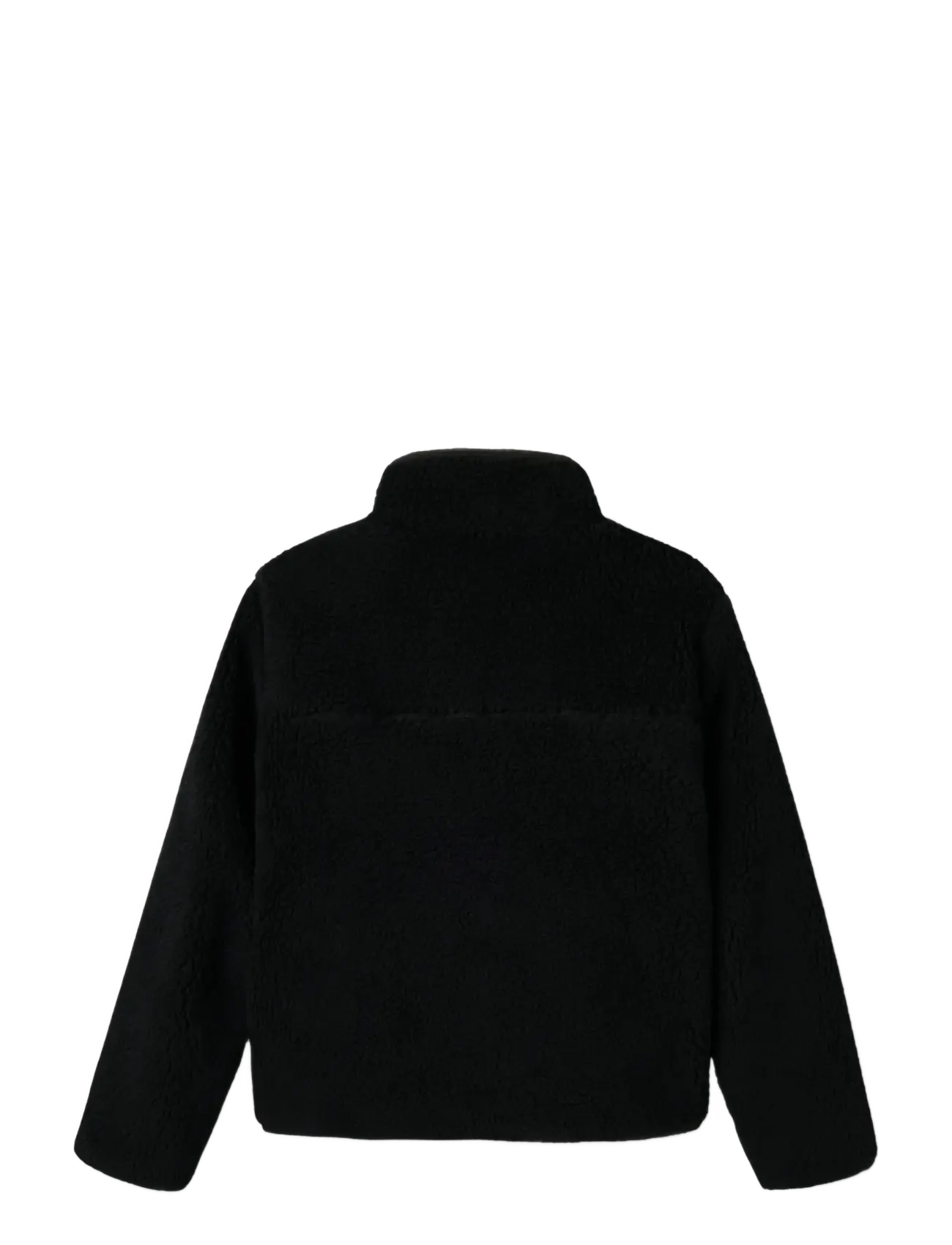 name it - NKNMATTIA SHERPA JACKET PB - black - 2
