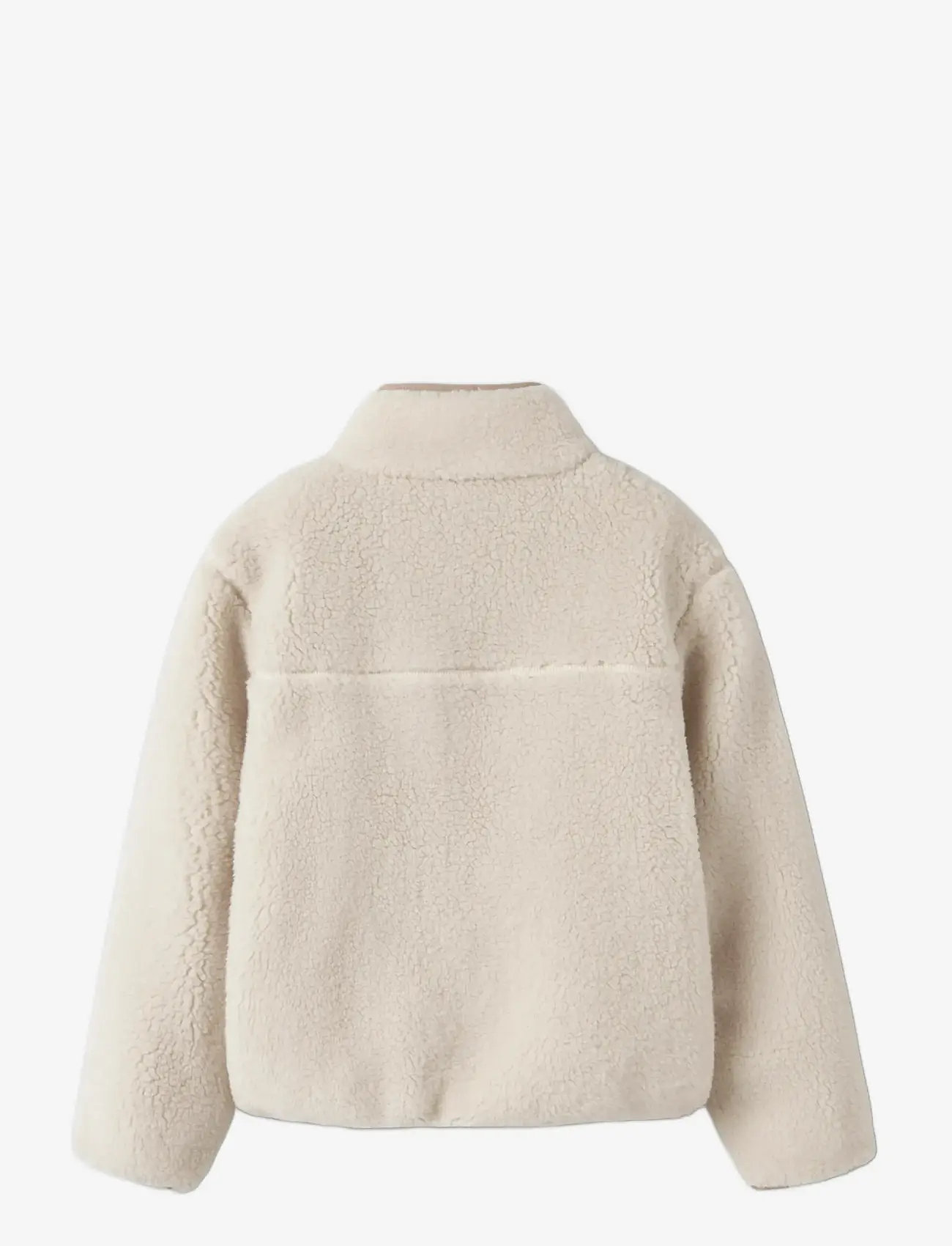 name it - NKNMATTIA SHERPA JACKET PB - moonbeam - 2