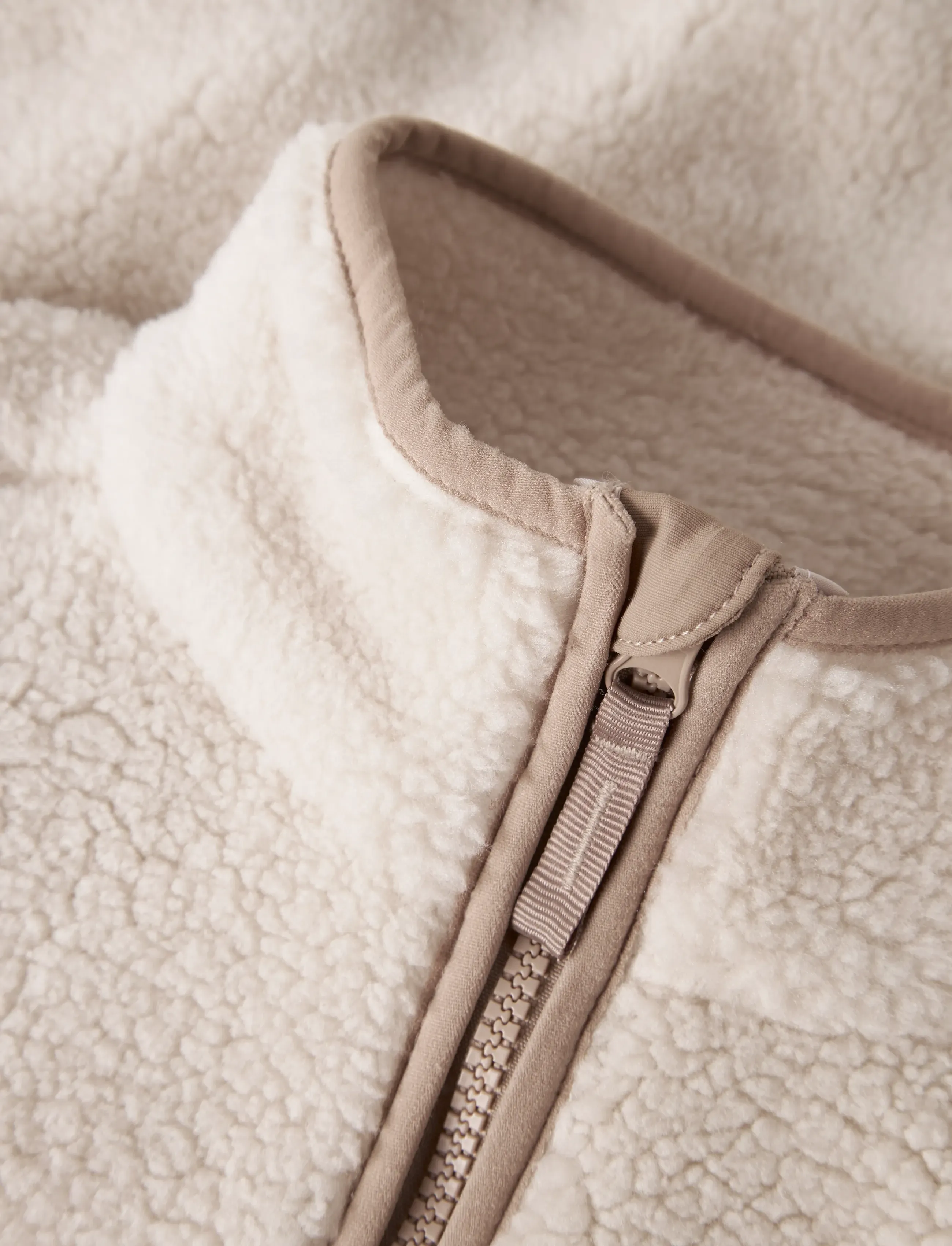name it - NKNMATTIA SHERPA JACKET PB - moonbeam - 3