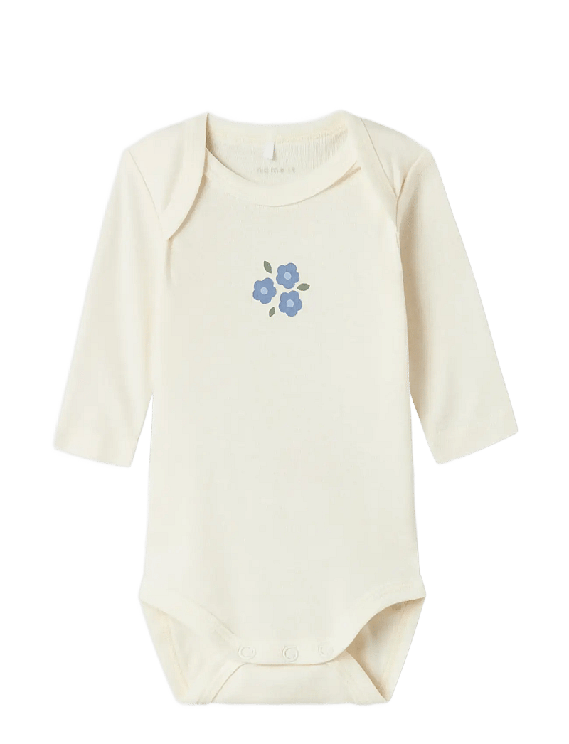 name it - NBFBODY 3P LS JET STREAM FLOWER NOOS - rompers in multipack - jet stream - 3