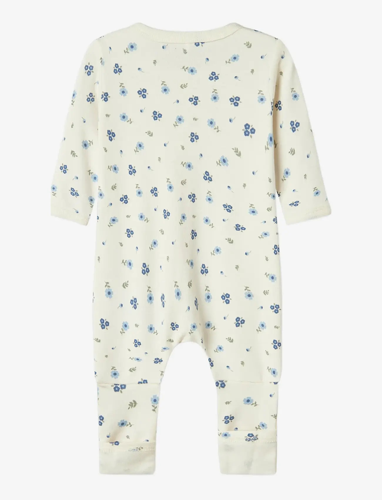 name it - NBFNIGHTSUIT 2P ZIP FF JET FLOWER NOOS - natdragter - jet stream - 2