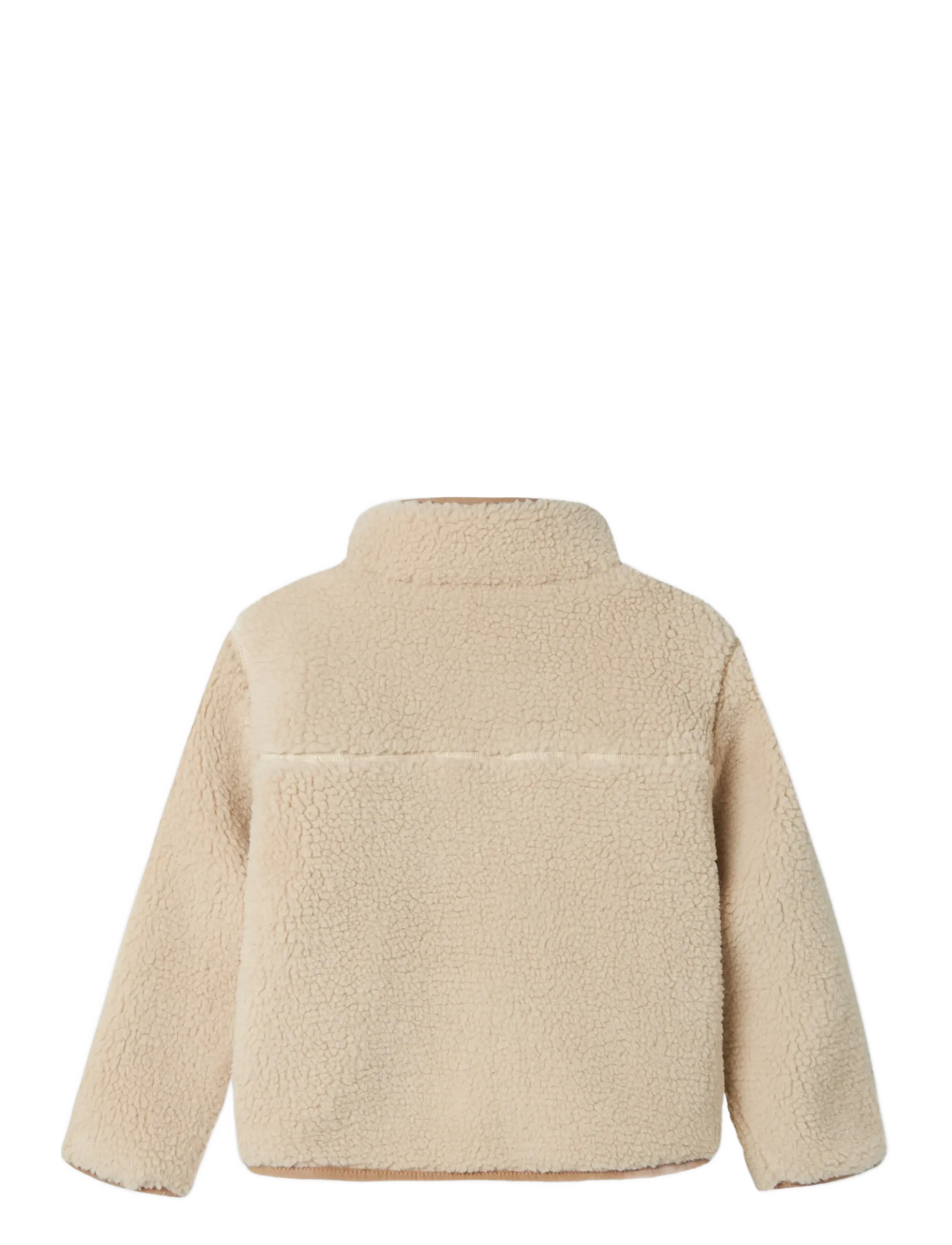 name it - NMNMATTIA SHERPA JACKET PB - moonbeam - 2