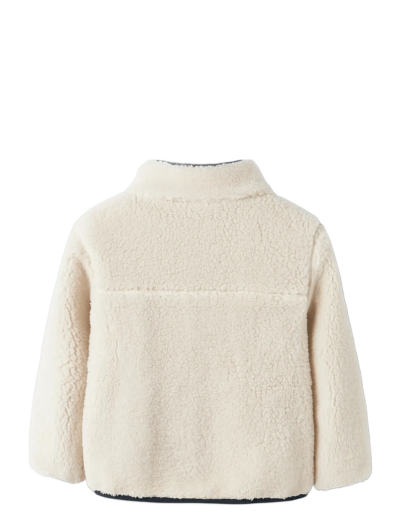 name it - NMNMATTIA SHERPA JACKET PB - moonbeam - 2