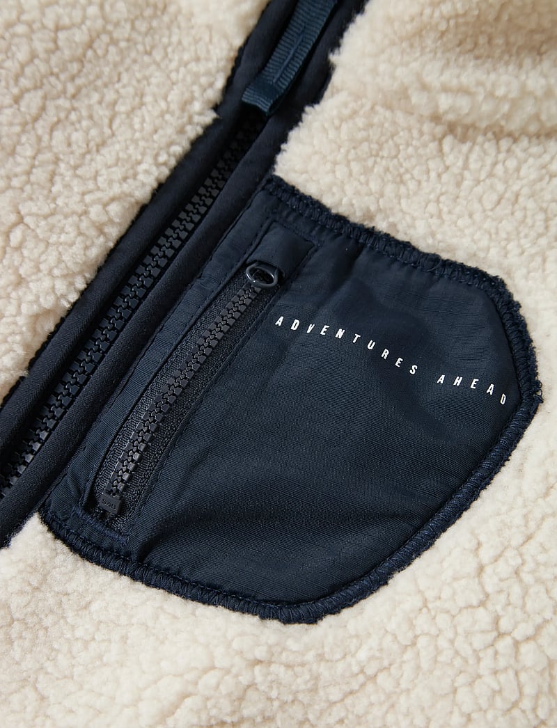 name it - NMNMATTIA SHERPA JACKET PB - moonbeam - 0
