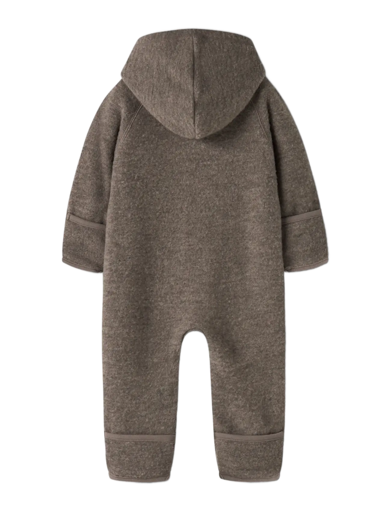 name it - NBFWMINO WOOL BRU SUIT W/LINING - buksedragter - morel - 1