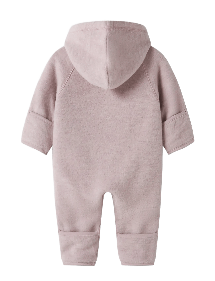 name it - NBFWMINO WOOL BRU SUIT W/LINING - violet ice - 1