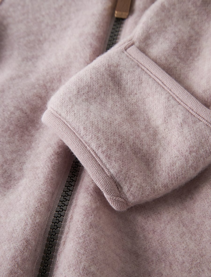 name it - NBFWMINO WOOL BRU SUIT W/LINING - violet ice - 3