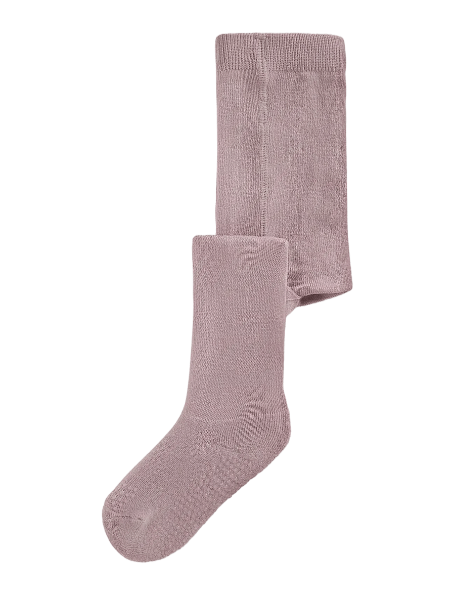 name it - NBFWAK WO/BL PANTYHOSE SOLID NON SKID - strumpfhosen - violet ice - 2