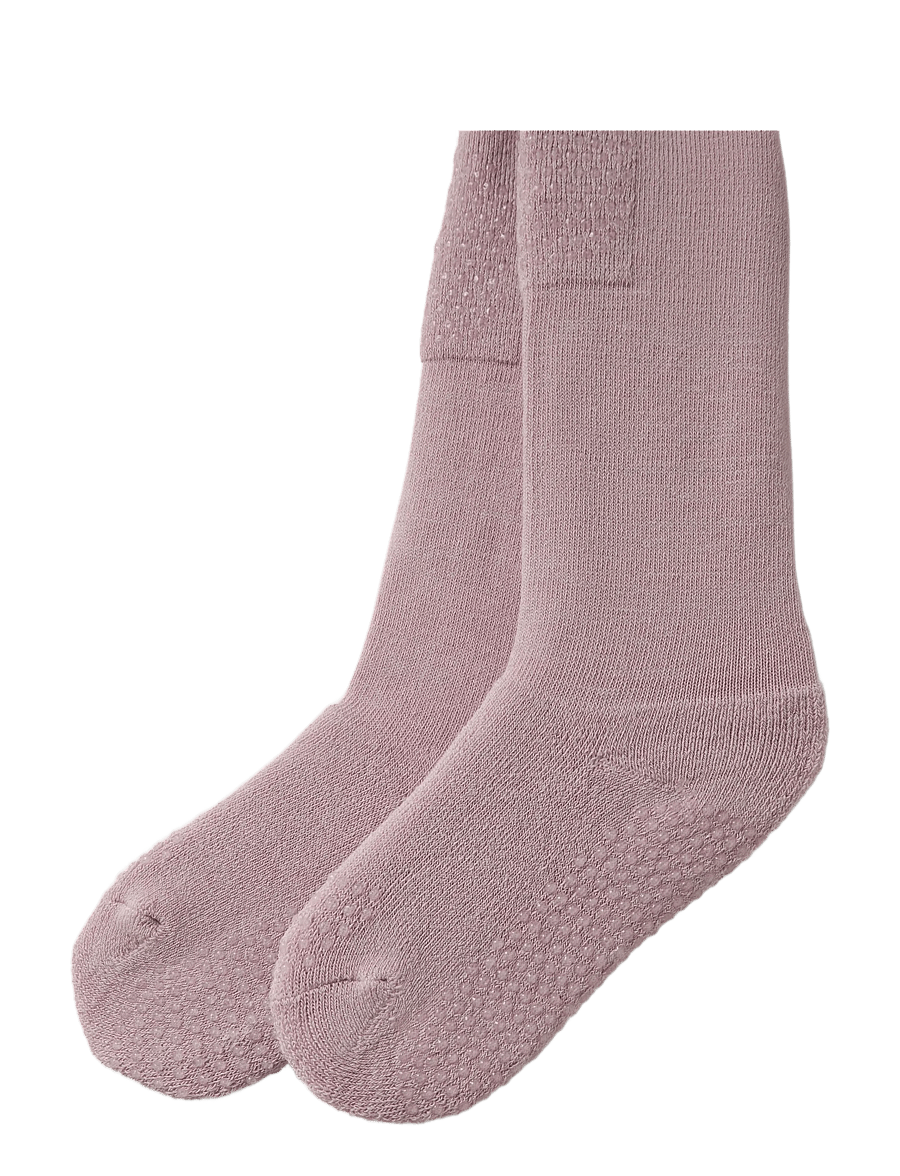 name it - NBFWAK WO/BL PANTYHOSE SOLID NON SKID - strumpfhosen - violet ice - 3