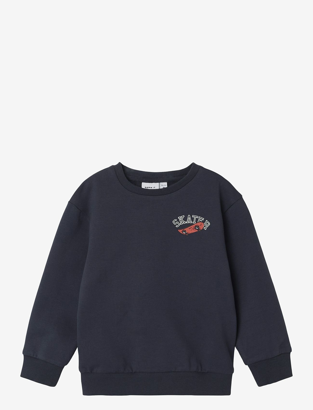 NAME IT Jungen Sweatshirt - Langarm Sweater Mit Print