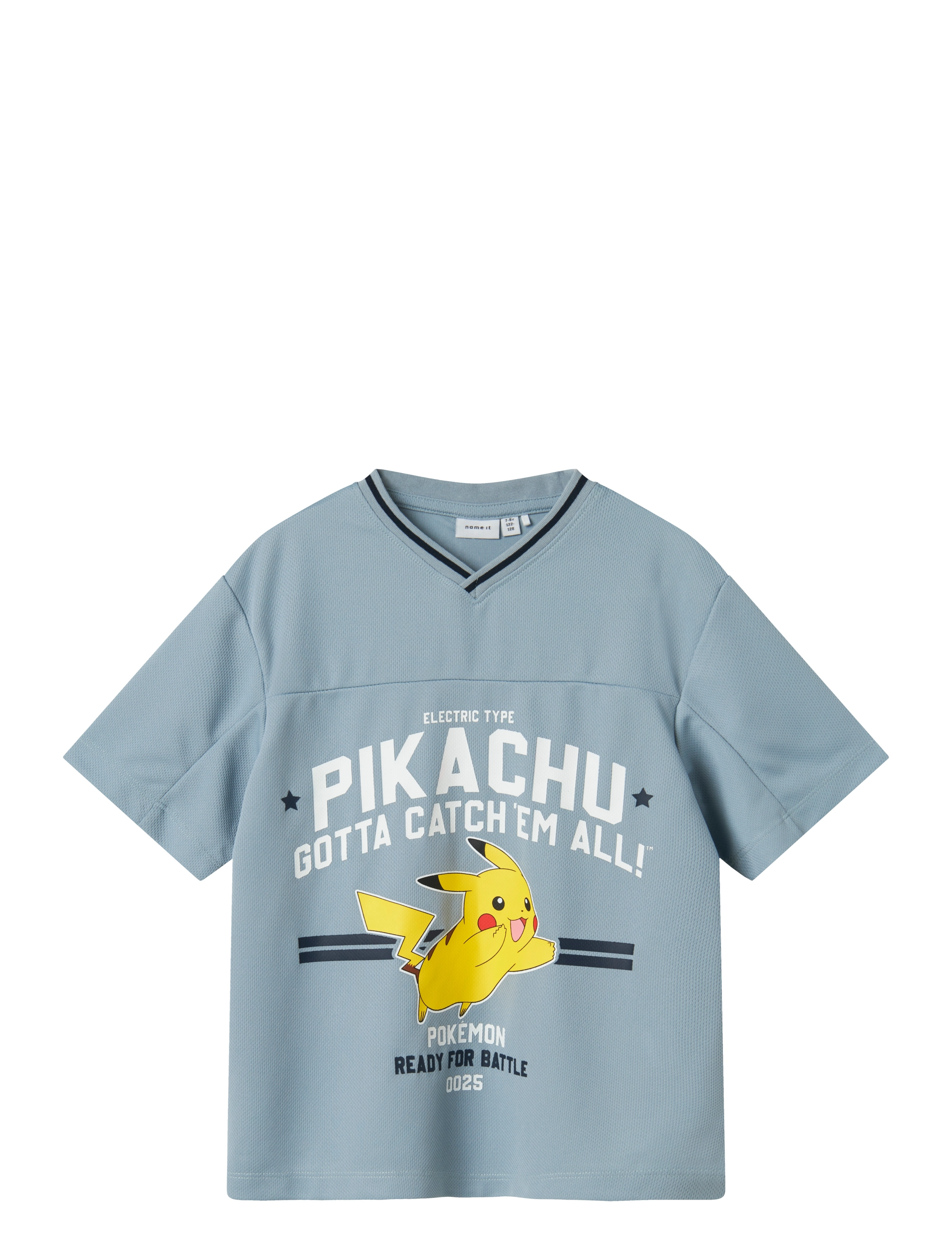name it NKMMILAS POKEMON NREG SS POLY TOP SKY - Kleidung - QUARRY / blue