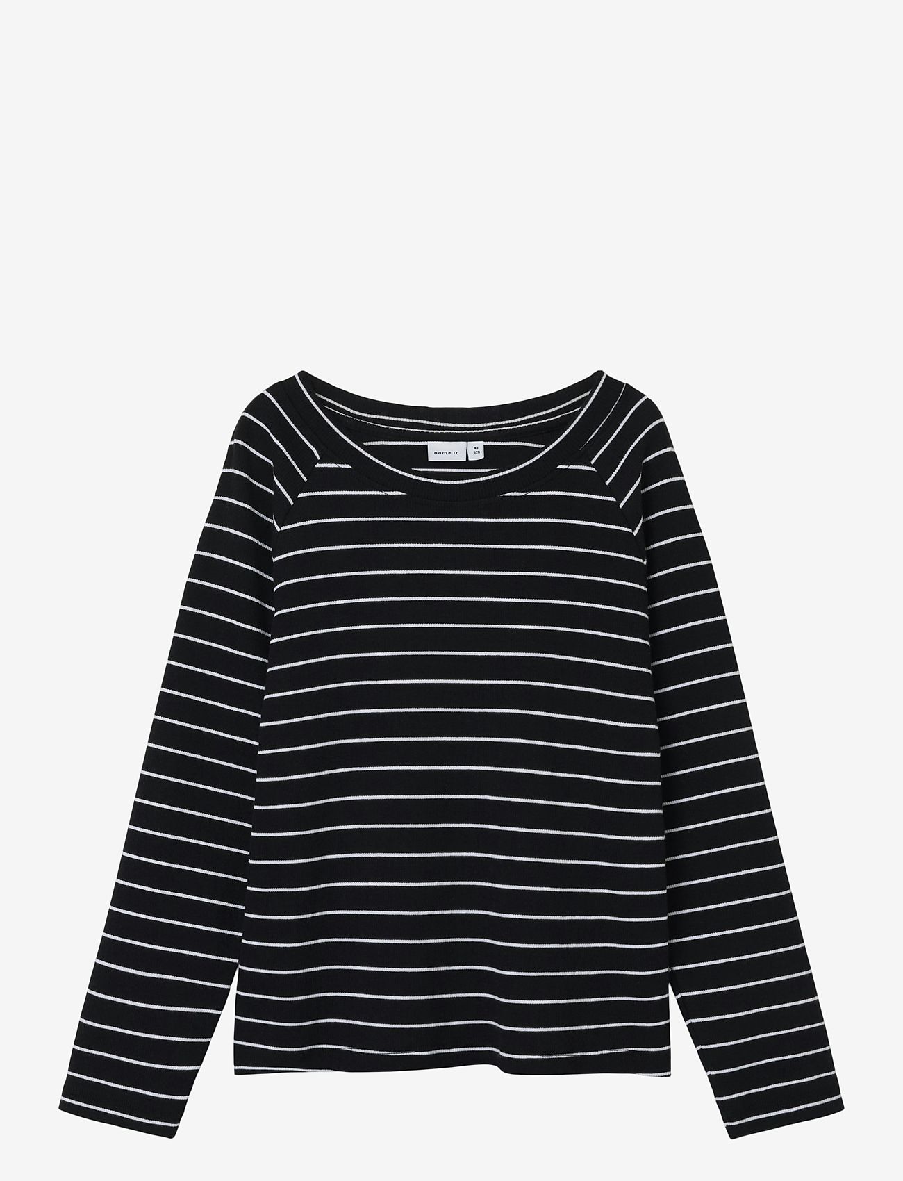name it - NKFNANNIE LS TOP - langærmede t-shirts - black - 1