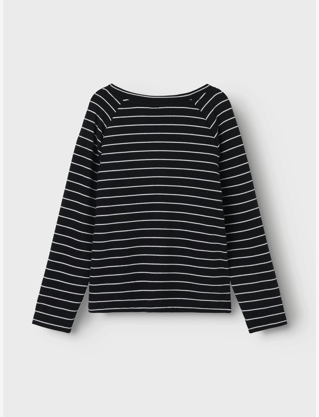 name it - NKFNANNIE LS TOP - pikkade varrukatega t-särgid - black - 2