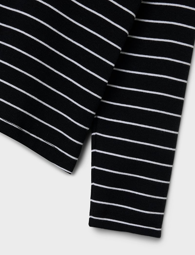 name it - NKFNANNIE LS TOP - langærmede t-shirts - black - 3