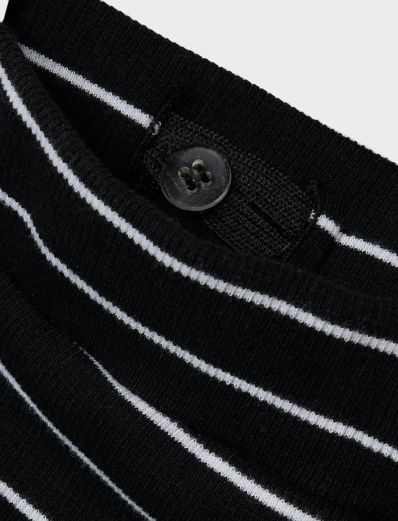 name it - NKFNANNIE WIDE PANT - kelnės - black - 2