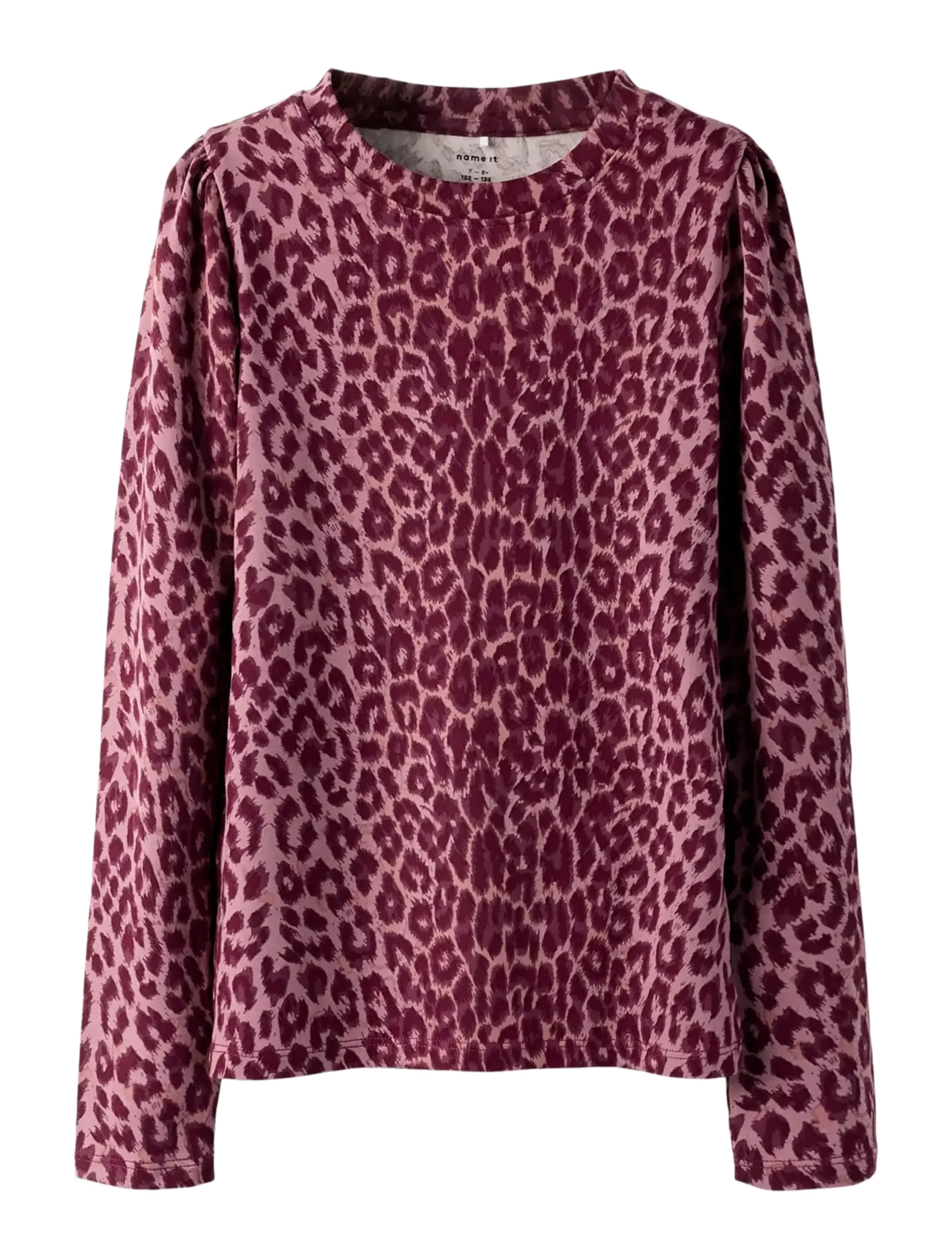 name it NKFNUNI LS TOP - Oberteile - GRAPE SHAKE / burgundy