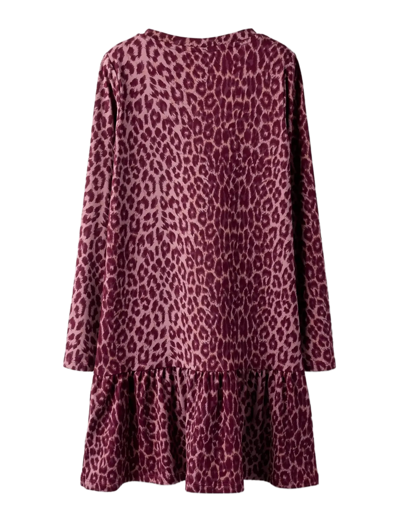 name it - NKFNUNI LS DRESS - grape shake - 2