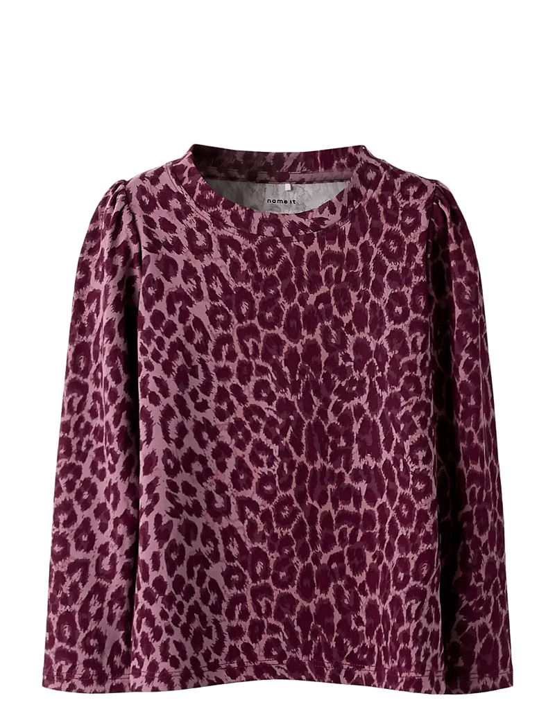 name it - NMFNUNI LS TOP - langärmelig - grape shake - 1