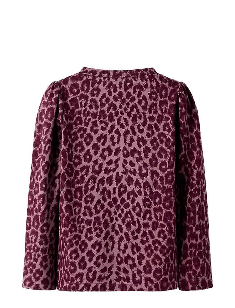 name it - NMFNUNI LS TOP - langärmelig - grape shake - 2