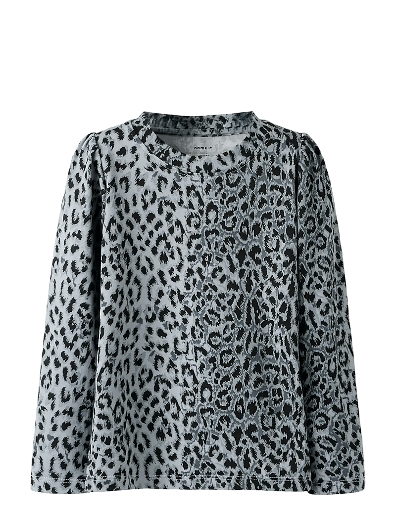 name it - NMFNUNI LS TOP - langærmede t-shirts - night owl - 0