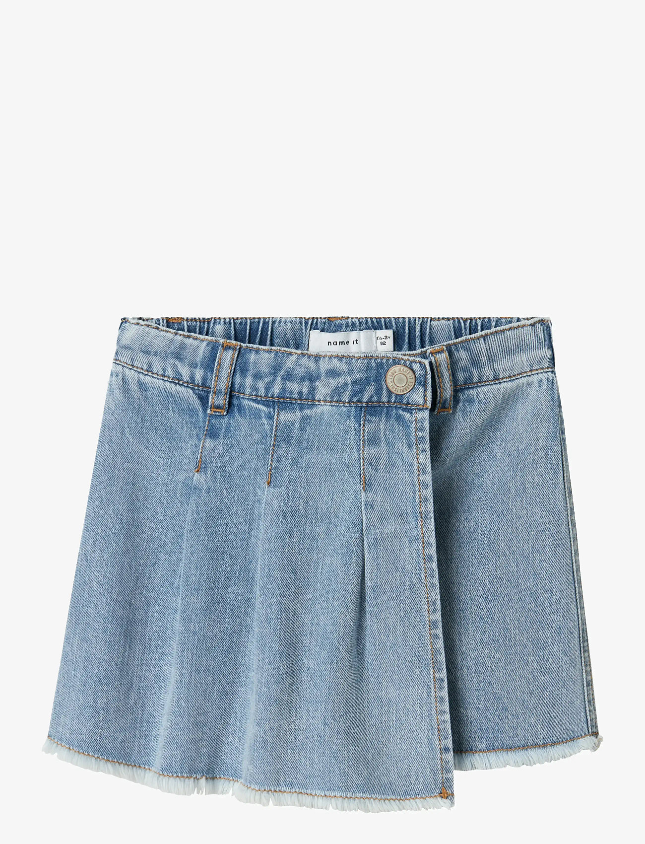 name it - NMFHANNA DNM SKORT 4070-OV H - püksseelik - medium blue denim - 1