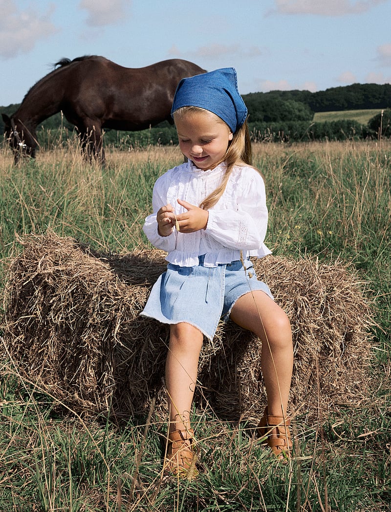 name it - NMFHANNA DNM SKORT 4070-OV H - püksseelik - medium blue denim - 3