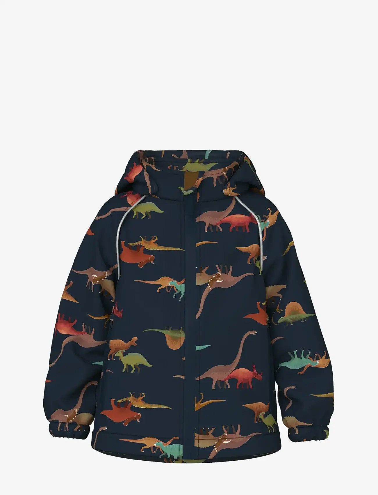 name it - NMMALFA08 SOFTSHELL JACKET AOP 1FO - sügisjakid - dark sapphire - 0