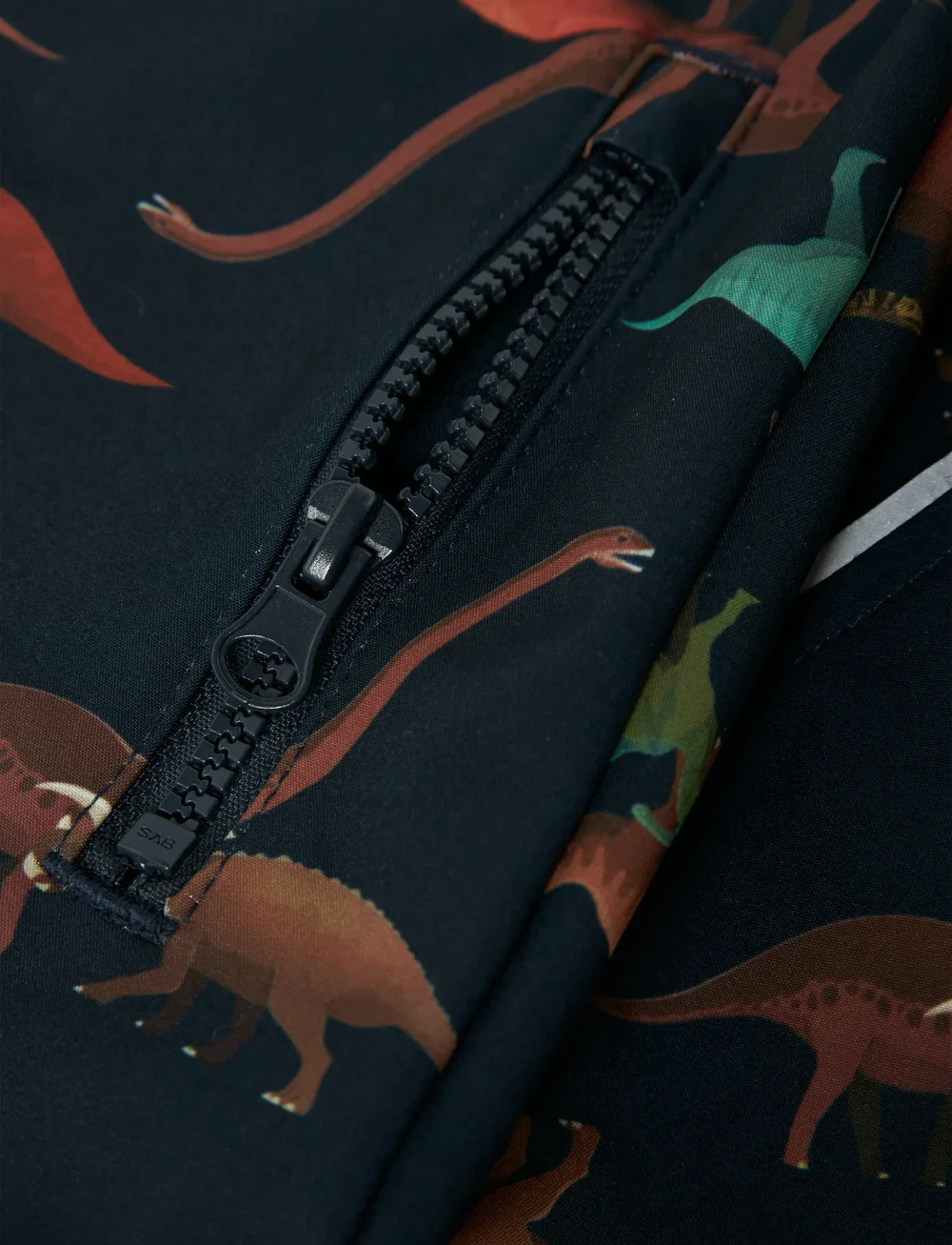 name it - NMMALFA08 SOFTSHELL JACKET AOP 1FO - softshelljakker - dark sapphire - 2