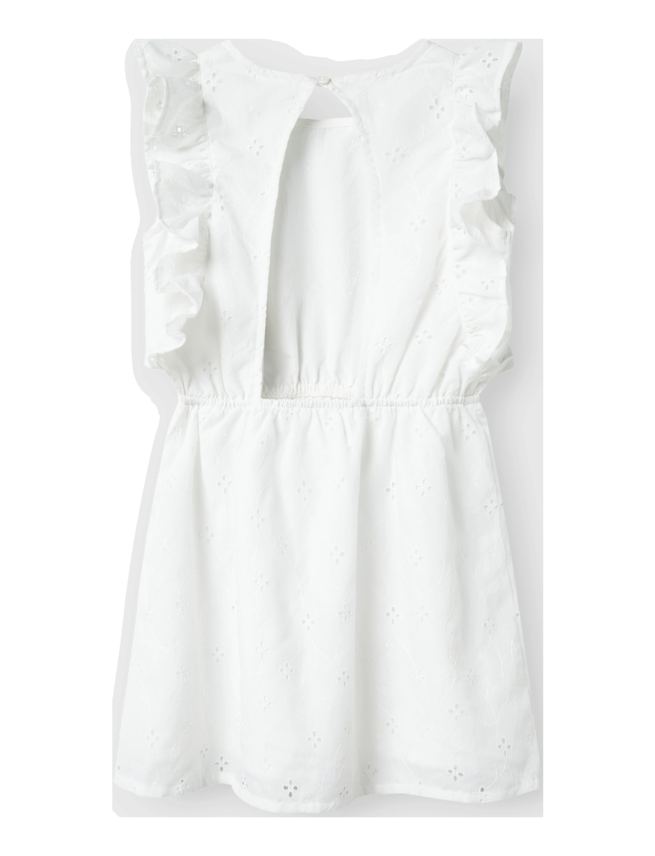 name it - NKFFIOLETA SL DRESS PS - Ärmellose babykleider - cloud dancer - 1