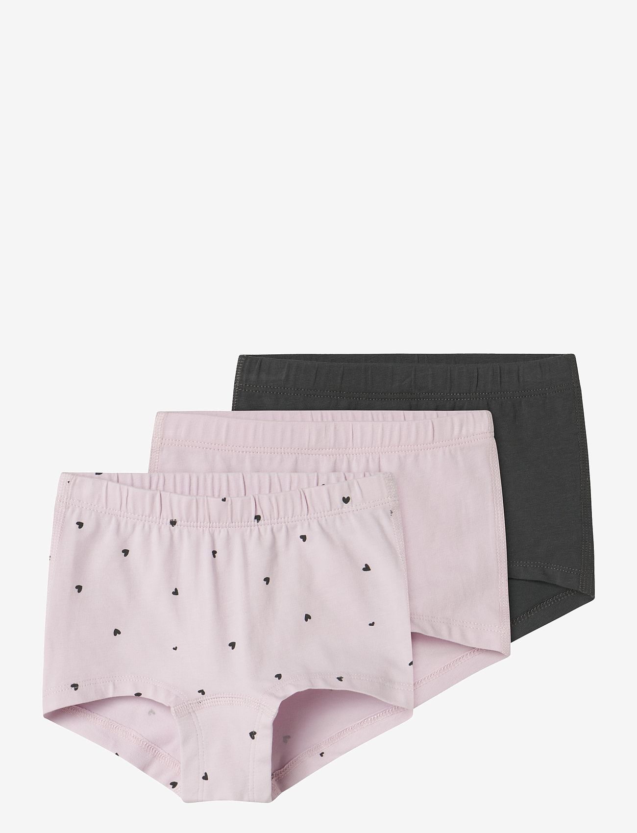 name it - NMFTIGHTS 3P WINSOME HEARTS NOOS - slips - winsome orchid - 0