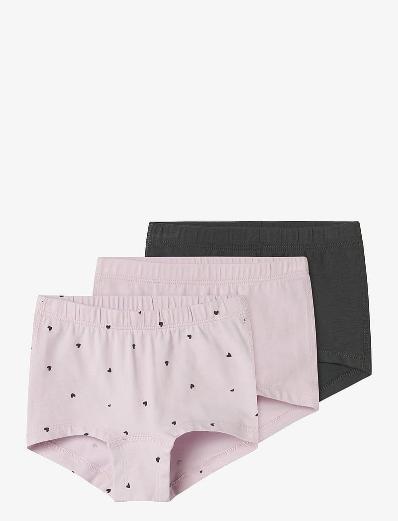 name it - NMFTIGHTS 3P WINSOME HEARTS NOOS - slips - winsome orchid - 0