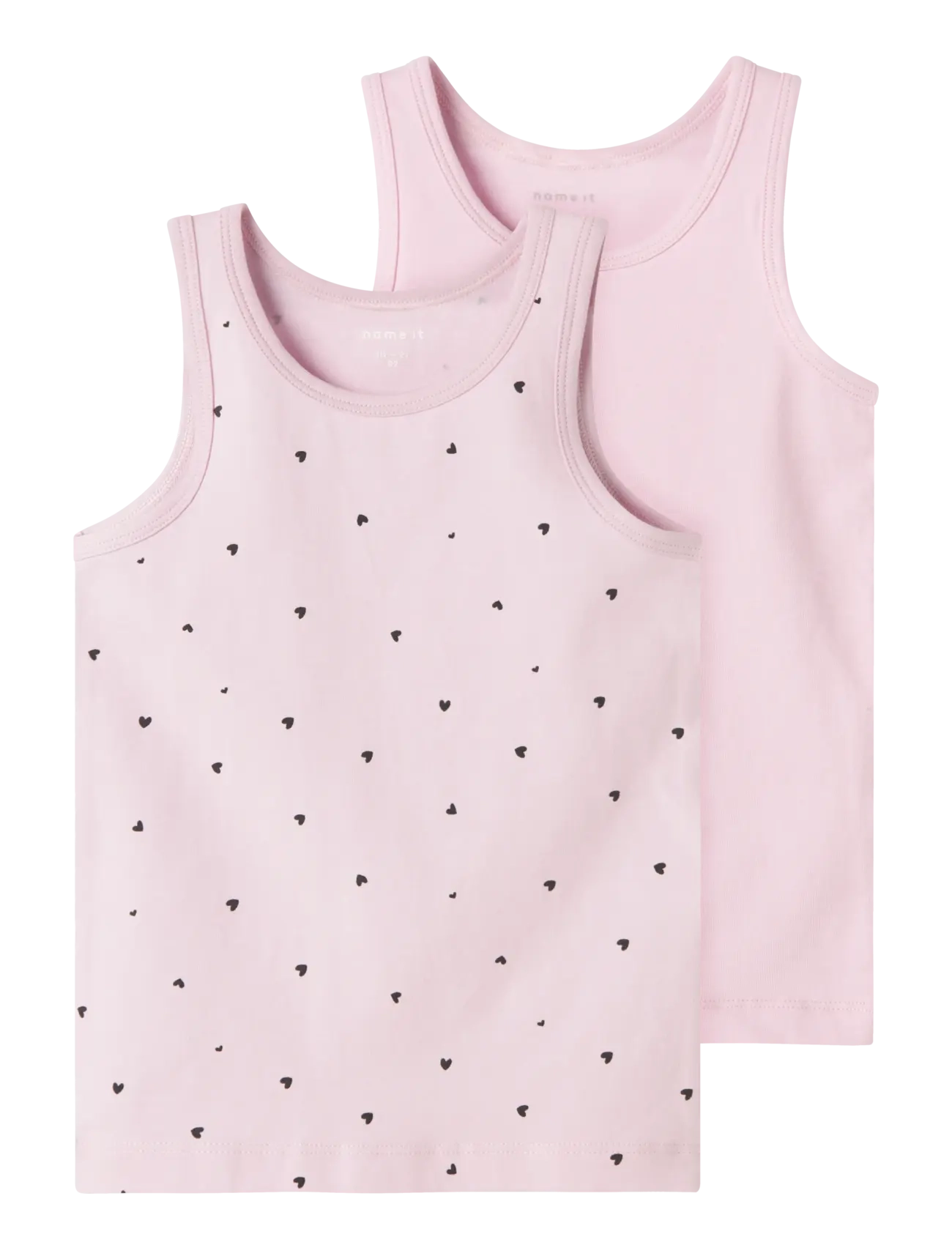name it NMFTANK TOP 2P WINSOME HEARTS NOOS - Tanktops - WINSOME ORCHID / pink/rose