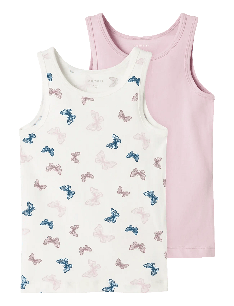 name it - NMFTANK TOP 2P JET STREAM BUTTERFLY NOOS - tank tops - jet stream - 0