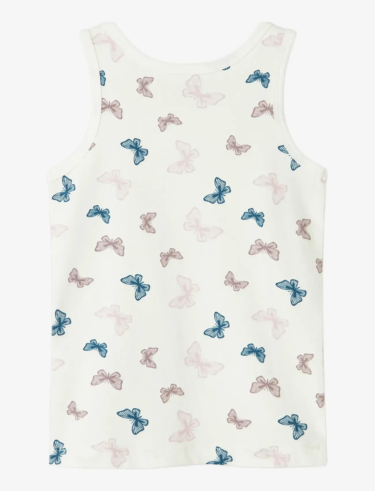 name it - NMFTANK TOP 2P JET STREAM BUTTERFLY NOOS - Õlapaeltega topid - jet stream - 1