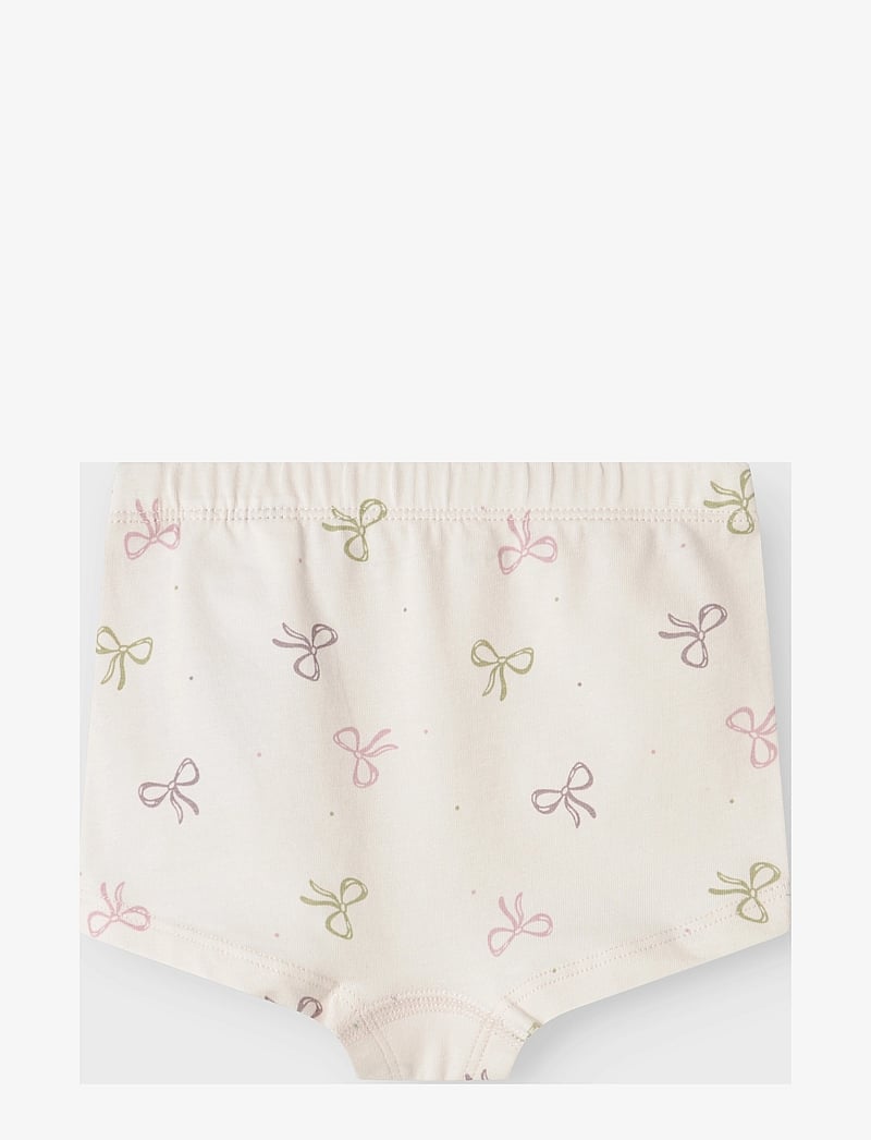 name it - NMFTIGHTS 3P BARELY PINK BOW NOOS - trusser - barely pink - 1