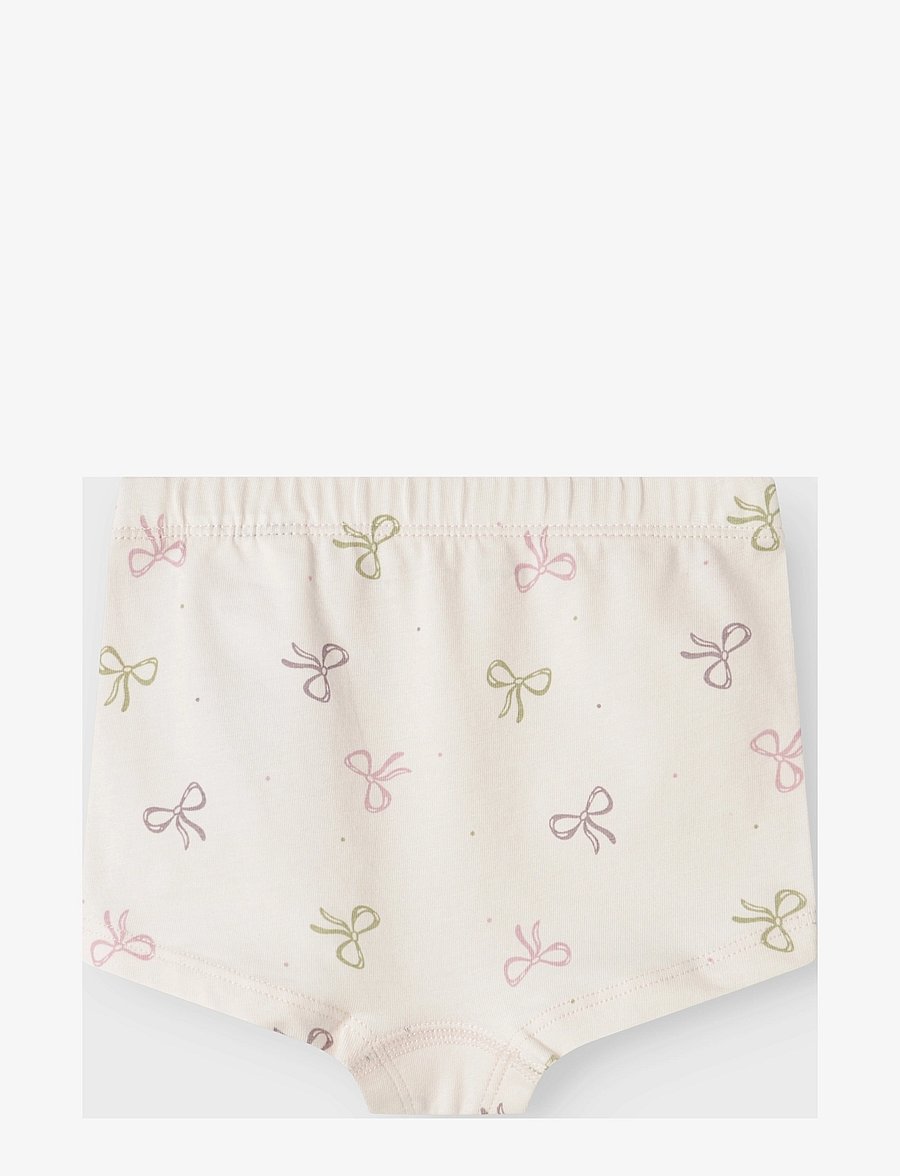 name it - NMFTIGHTS 3P BARELY PINK BOW NOOS - püksikud - barely pink - 1