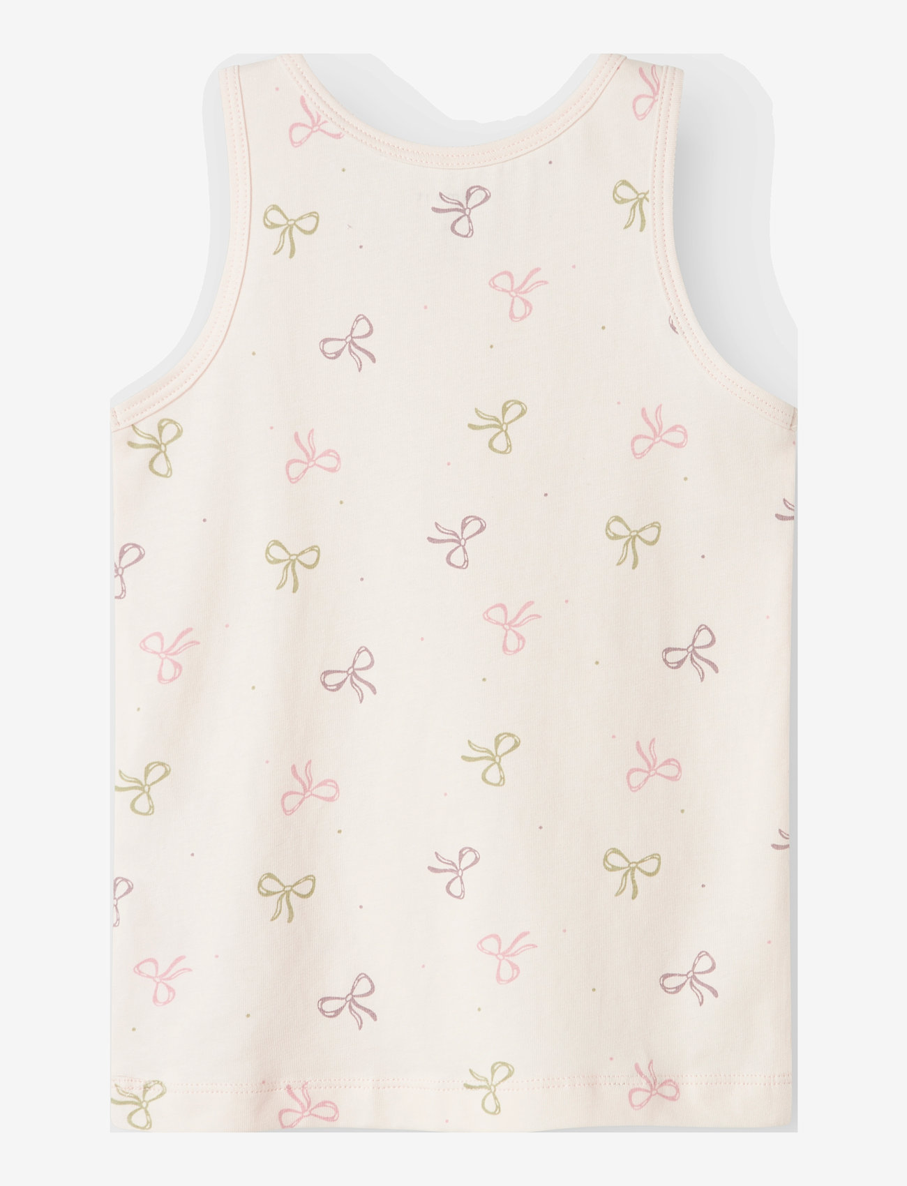 name it - NMFTANK TOP 2P BARELY PINK BOW NOOS - Ærmeløs undertrøje - barely pink - 1