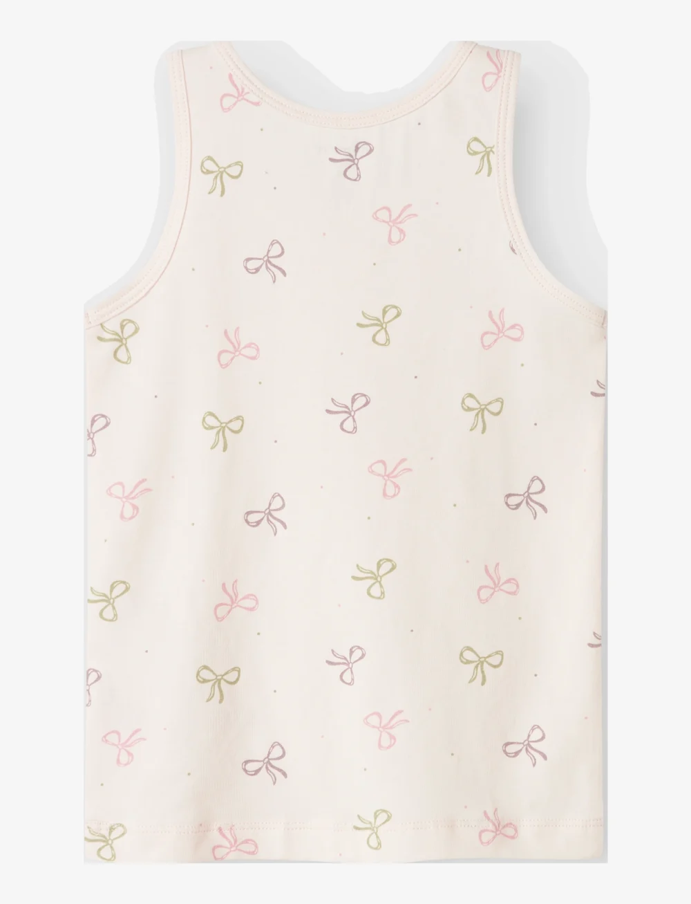 name it - NMFTANK TOP 2P BARELY PINK BOW NOOS - tanktops - barely pink - 1