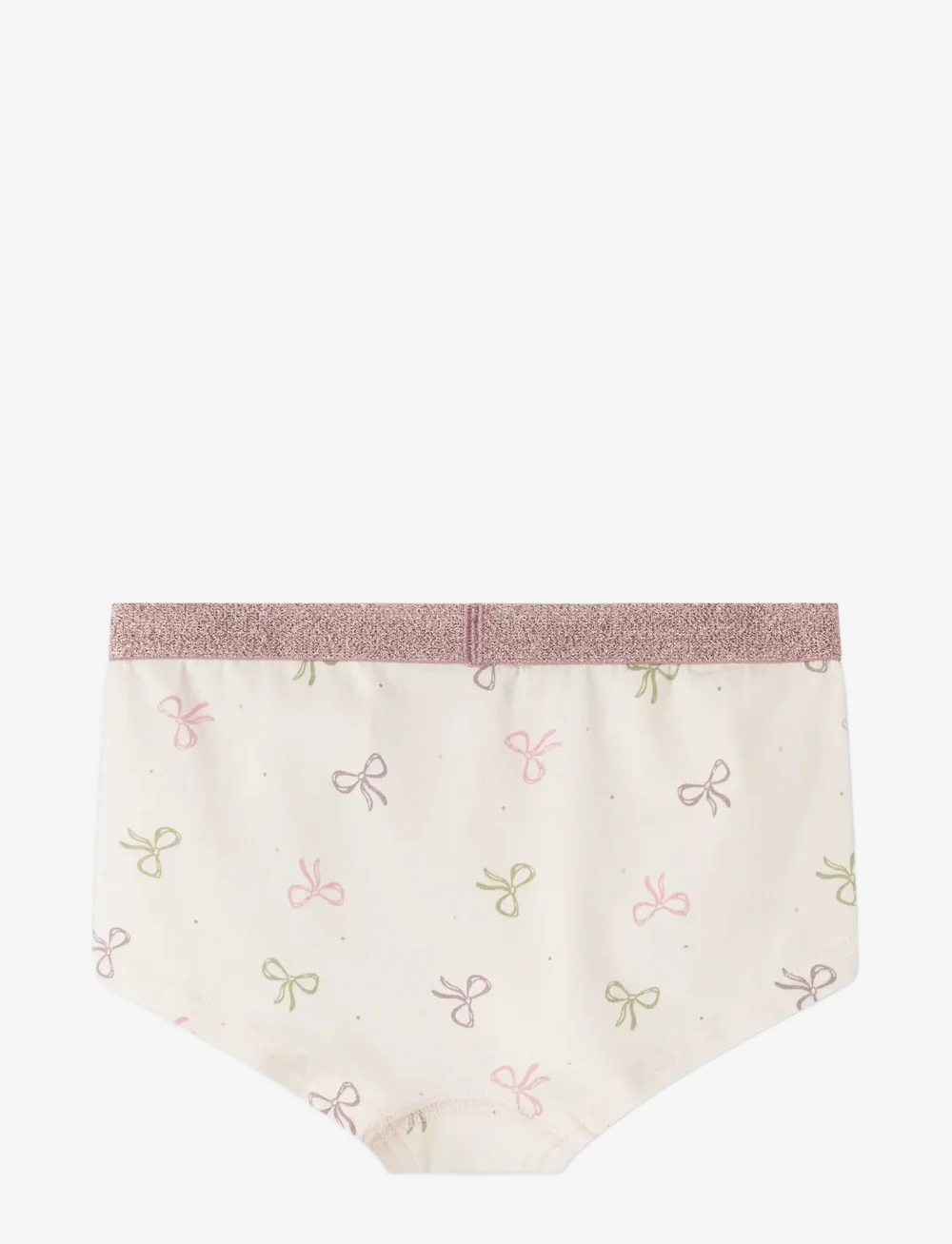name it - NKFHIPSTER 3P BARELY PINK BOW NOOS - aluspüksid - barely pink - 1