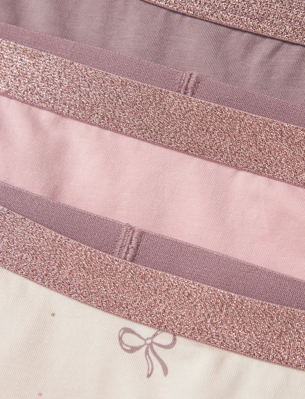 name it - NKFHIPSTER 3P BARELY PINK BOW NOOS - aluspüksid - barely pink - 4