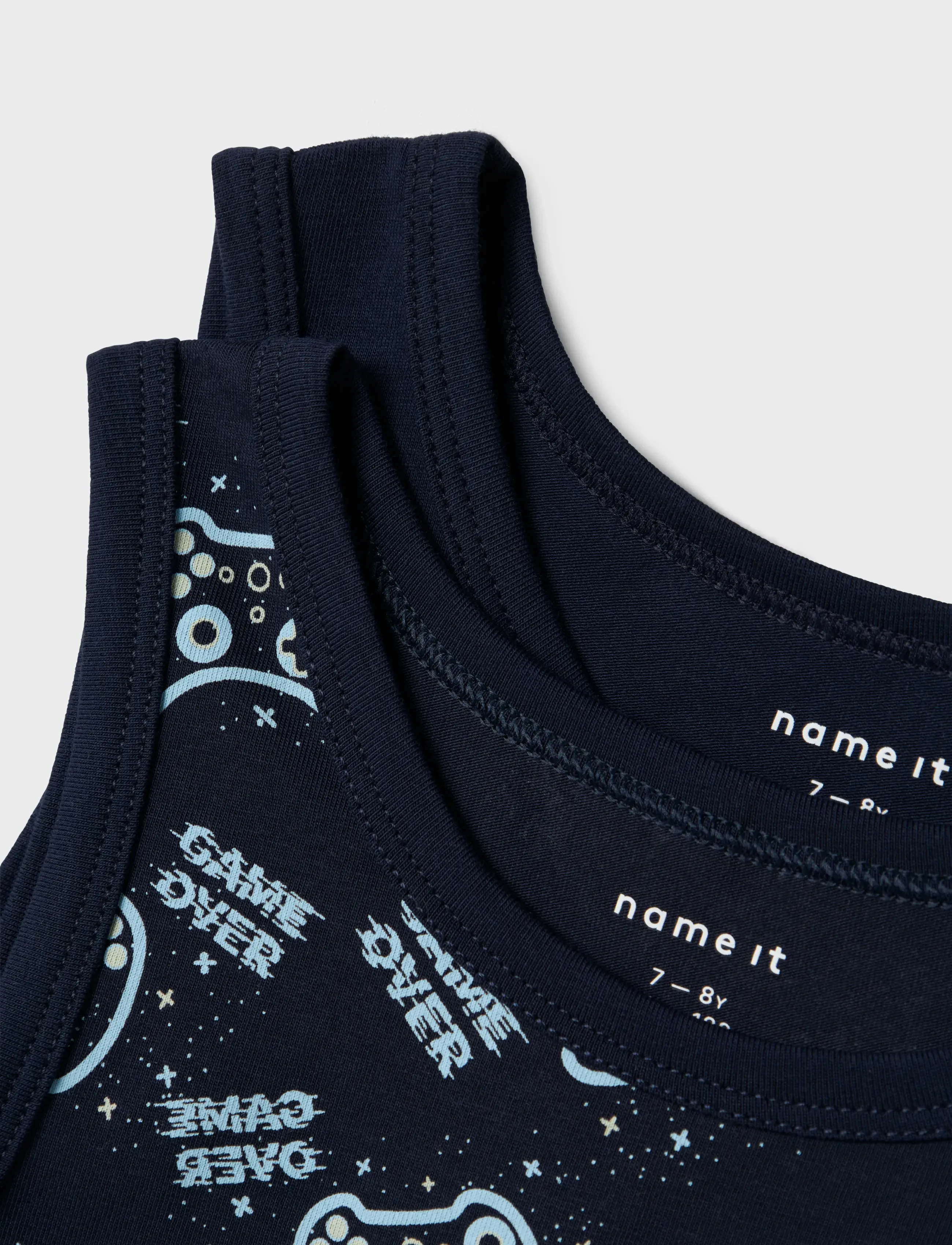 name it - NKMTANK TOP 2P SAPPHIRE GAME NOOS - Ærmeløs undertrøje - dark sapphire - 3