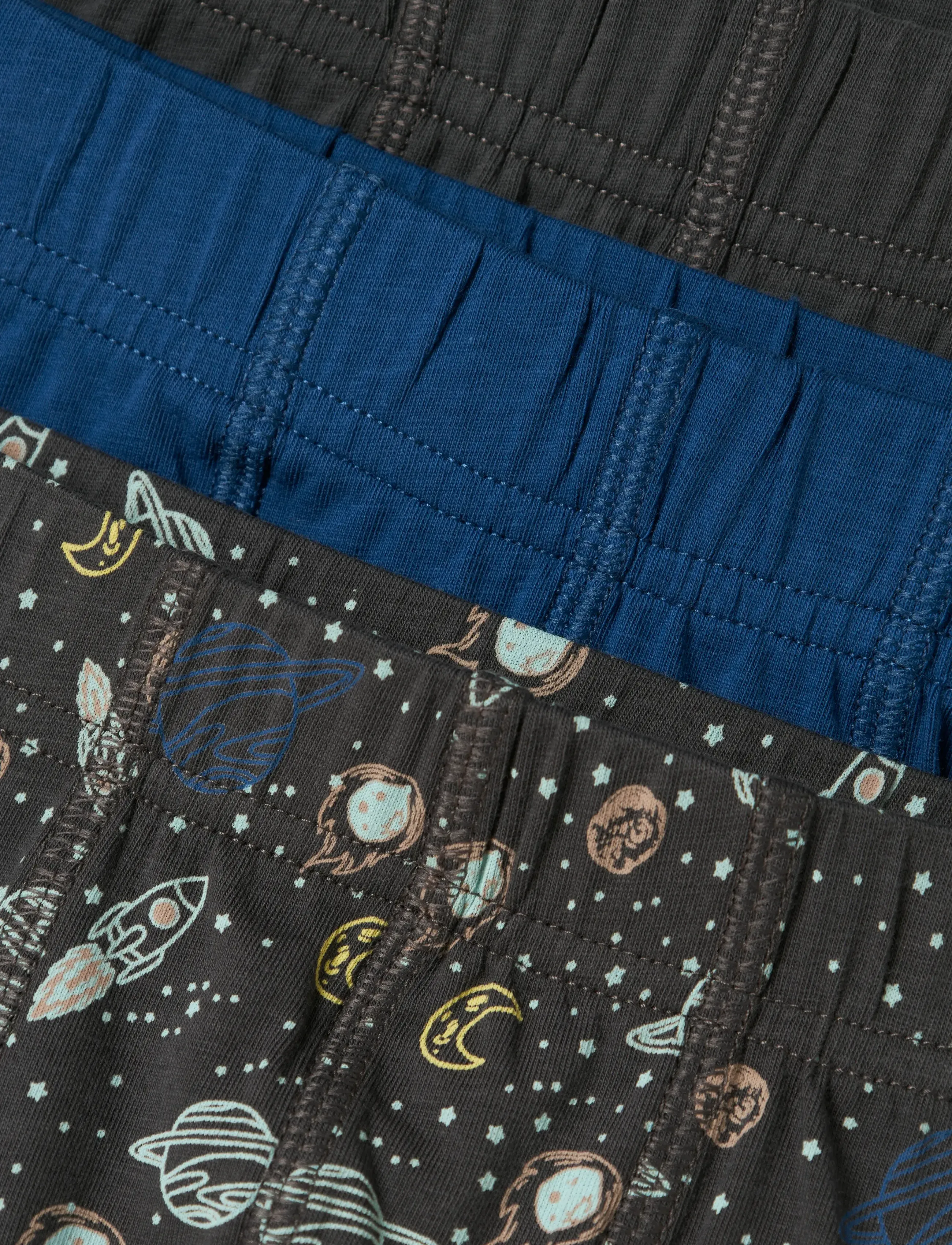 name it - NMMTIGHTS 3P IRON SPACE NOOS - nærbuxur - forged iron - 5