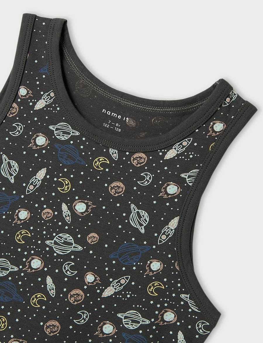 name it - NKMTANK TOP 2P IRON SPACE NOOS - tank tops - forged iron - 3