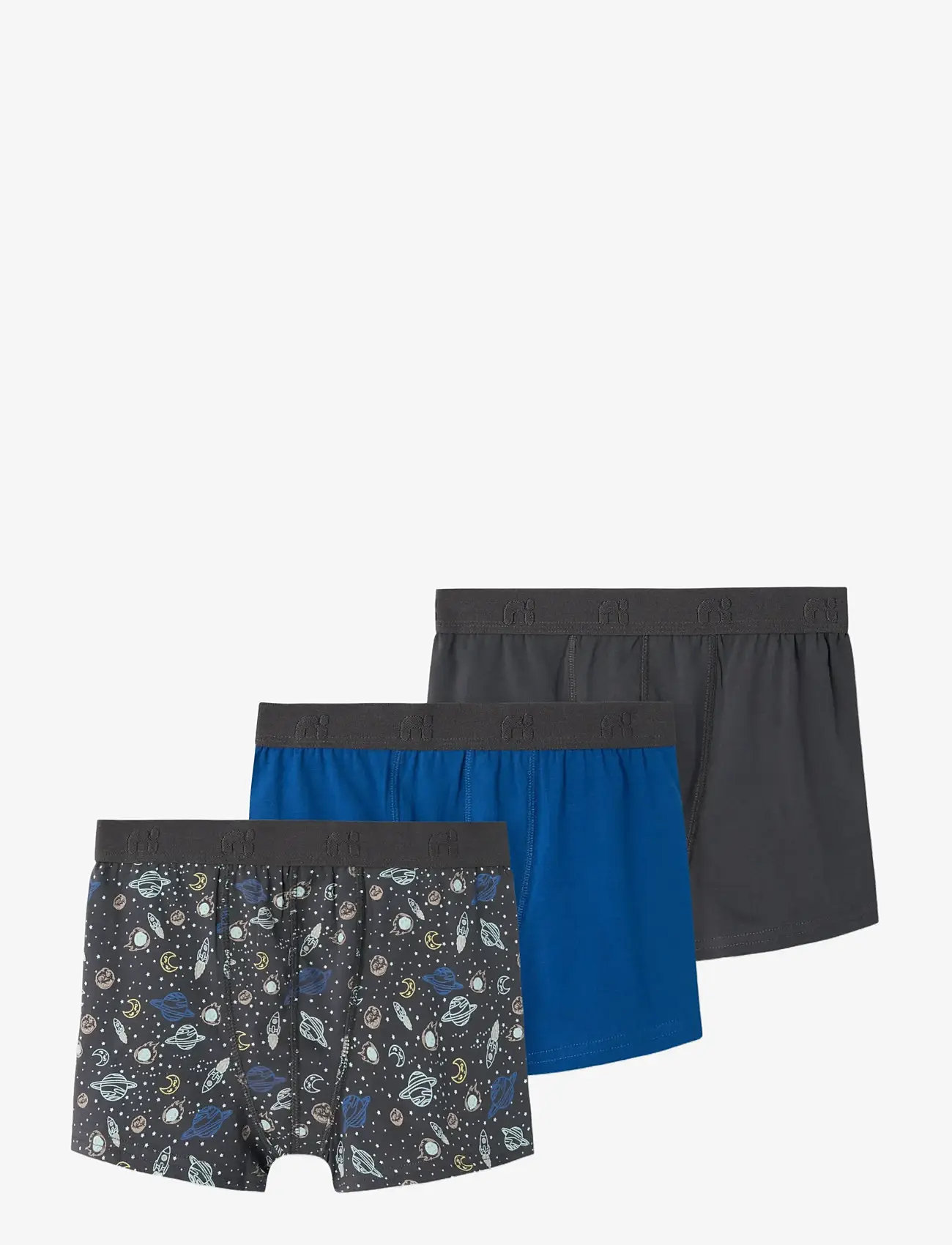 name it - NKMBOXER 3P IRON SPACE NOOS - underpants - forged iron - 2