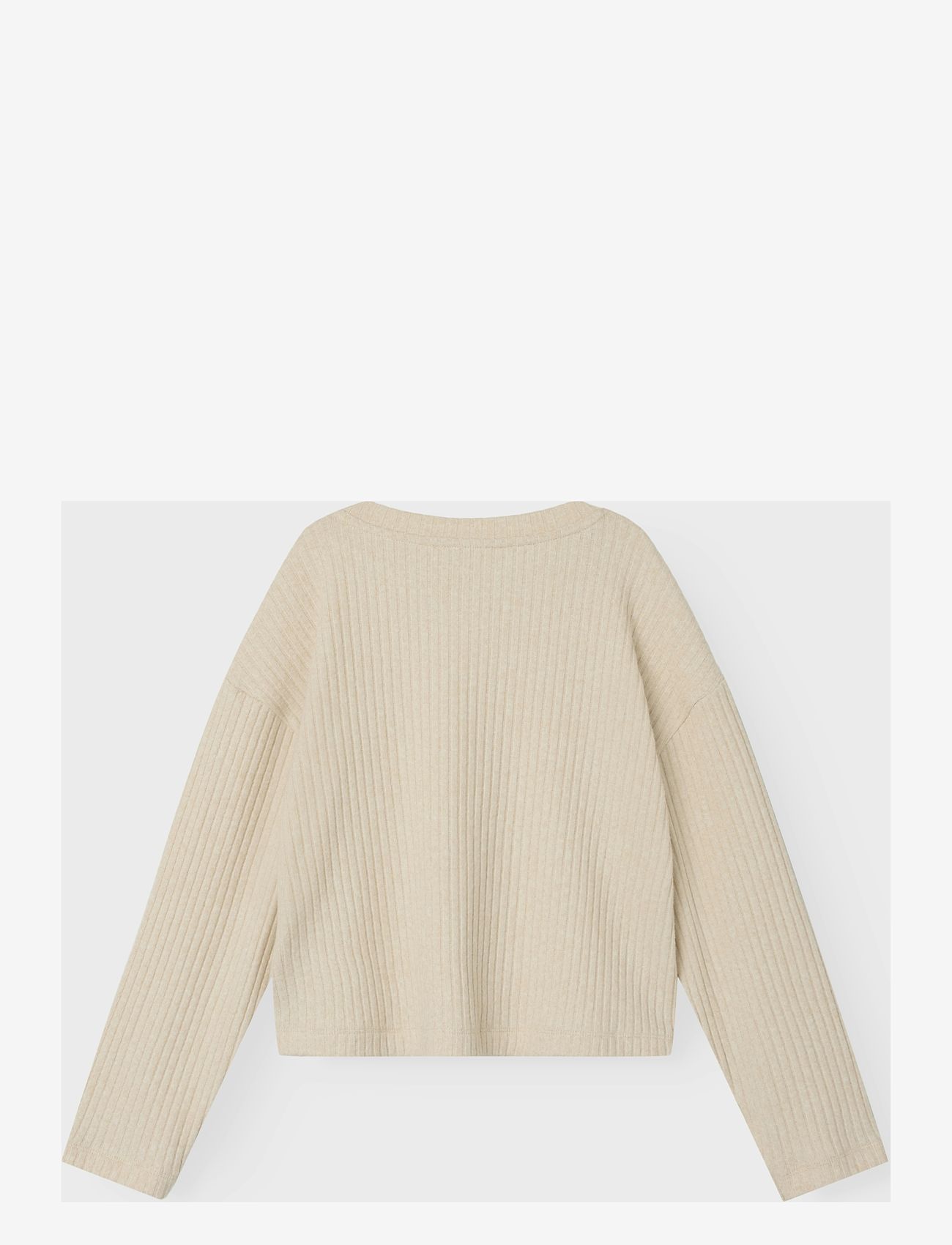 name it - NMFRIKKA LS RLX TOP - langærmede t-shirts - moonbeam - 2