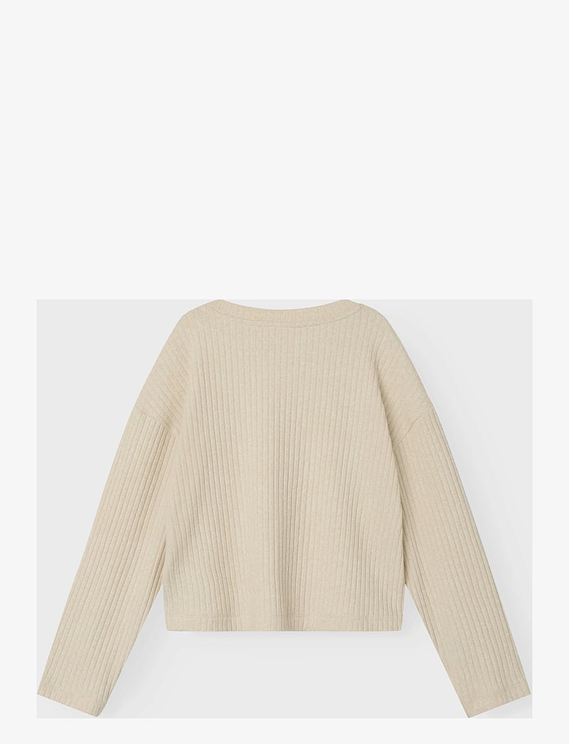 name it - NMFRIKKA LS RLX TOP - langærmede t-shirts - moonbeam - 2