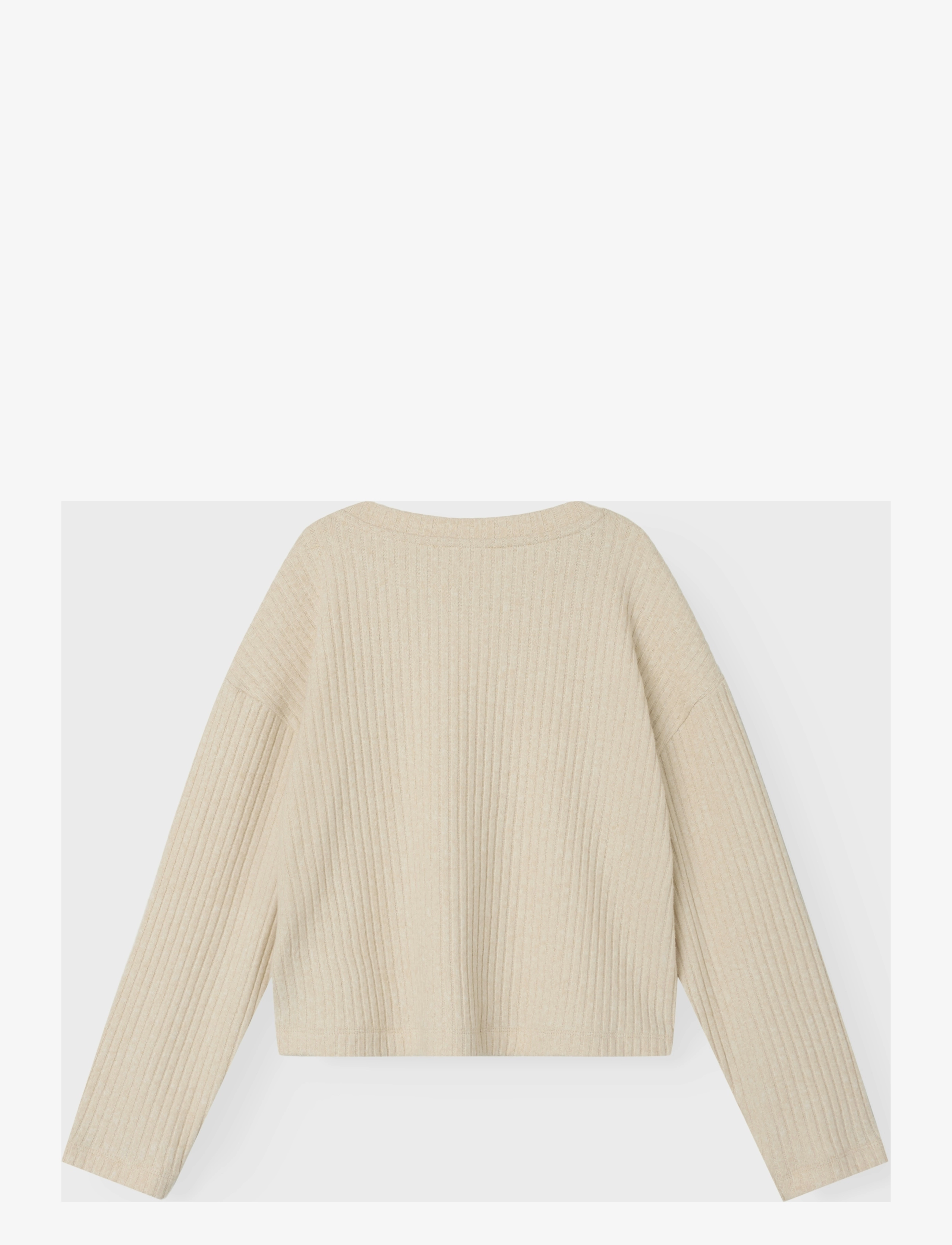 name it - NMFRIKKA LS RLX TOP - langærmede t-shirts - moonbeam - 2