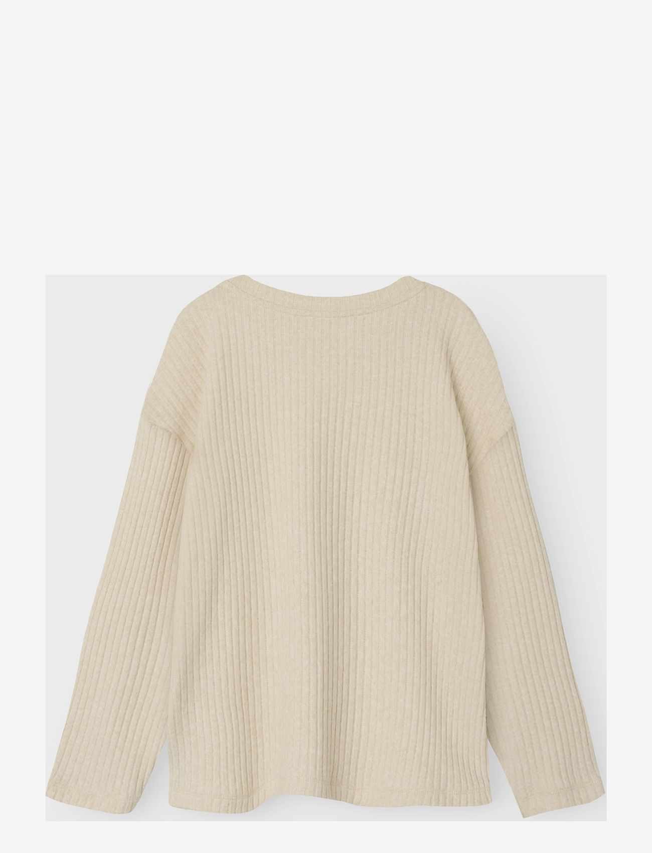 name it - NKFRIKKA LS RLX TOP - stickade tröjor - moonbeam - 1